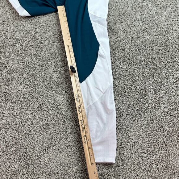 Avia Leggings Womes Small Blue White Pullon Ankle Crop Yoga Ladies 24x24 - Picture 5 of 14